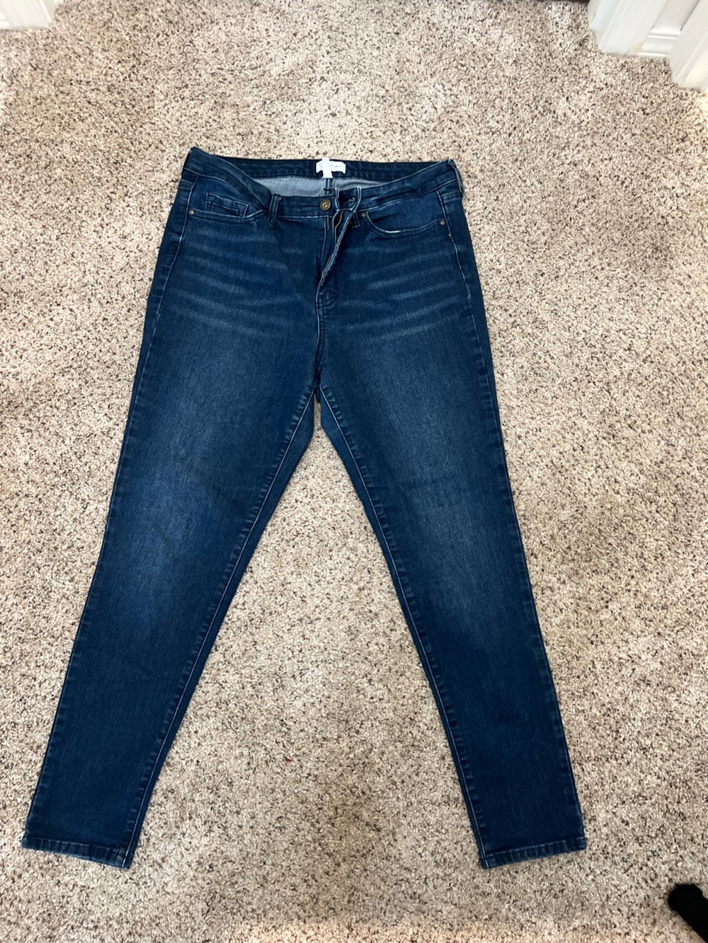 Jessica Simpson Dark Indigo Skinny Jeans